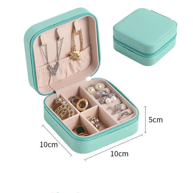 Latest Jewelry Organizer Box for Travelling Leather Box Hair Accessories