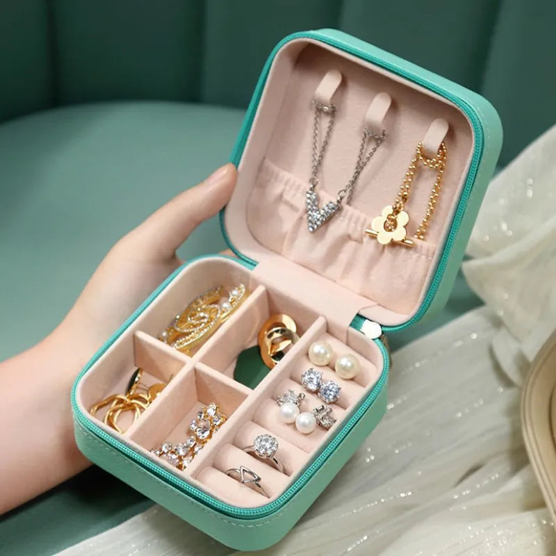 Latest Jewelry Organizer Box for Travelling Leather Box Hair Accessories