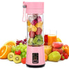 Juicer Blender 6 Blades 380ml Fruit Vegetable Blender (random Color)