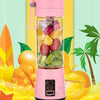 Juicer Blender 6 Blades 380ml Fruit Vegetable Blender (random Color)