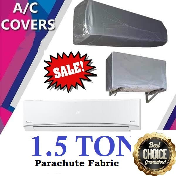 AC Cover 1.5 ton Waterproof and Dust Cover for Indoor & Outdoor, Unit 1.5 ton Parachute.