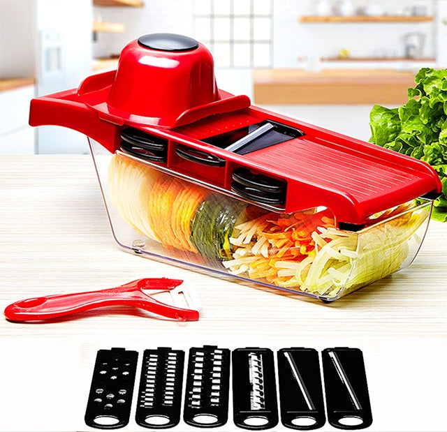 Vegetable Slicer Cutter with Box 10 in 1 Mandoline