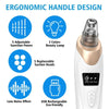 Upgraded Blackhead Remover Vacuum Facial Pore Cleaner Electric Acne Comedone Whitehead Extractor Tool 5 Probes For Women And Men